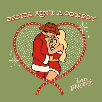 Obálka uvítací melodie Santa Ain't A Cowboy