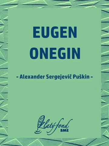 Obálka knihy Eugen Onegin