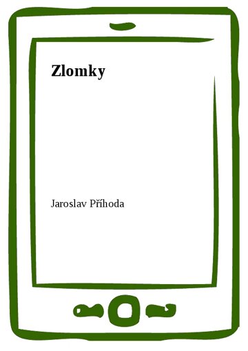 Obálka knihy Zlomky