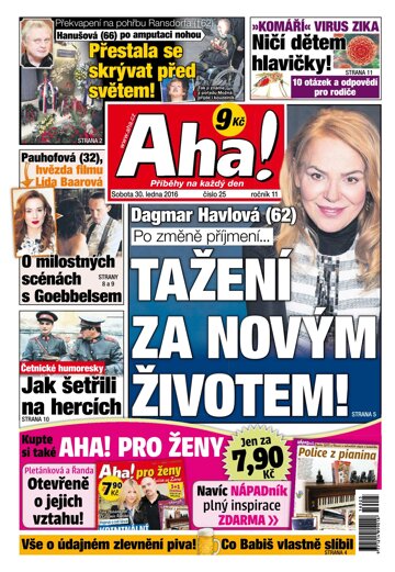 Obálka e-magazínu AHA! 30.1.2016