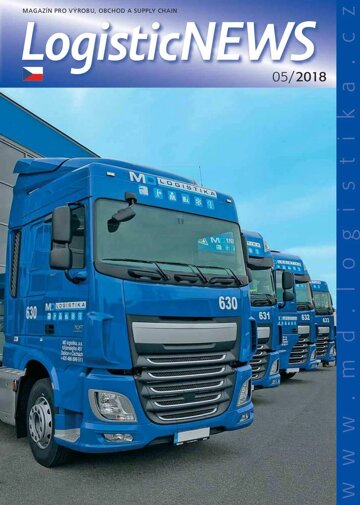 Obálka e-magazínu Logistic News 5/2018