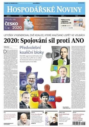 Obálka e-magazínu Hospodářské noviny 248 - 28.12.2020