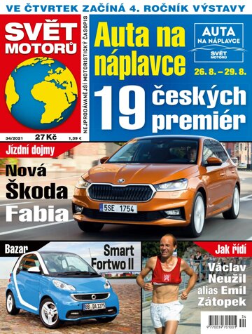 Obálka e-magazínu Svět motorů 34/2021