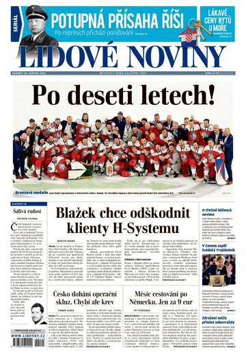 Obálka e-magazínu Lidové noviny 30.5.2022