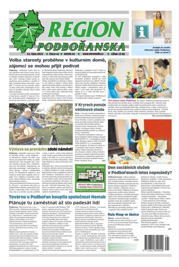 Obálka e-magazínu Region Podbořanska 41/2022