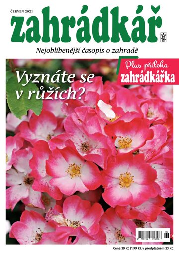 Obálka e-magazínu Zahrádkář 6/2021