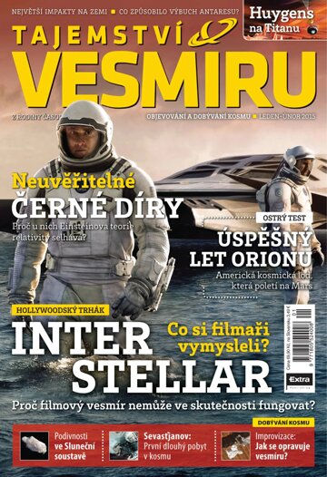 Obálka e-magazínu Tajemství Vesmíru 1-2/2015