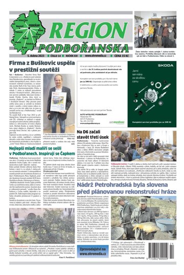 Obálka e-magazínu Region Podbořanska 14/23
