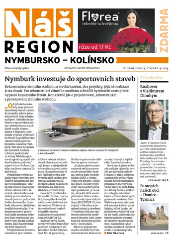 Obálka e-magazínu Náš Region - Nymbursko/Kolínsko 14/2023