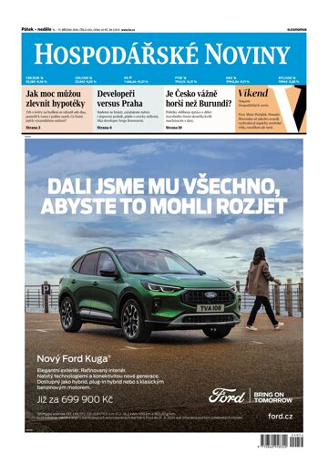 Obálka e-magazínu Hospodářské noviny 054 - 15.3.2024