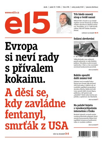 Obálka e-magazínu E15 12.7.2024