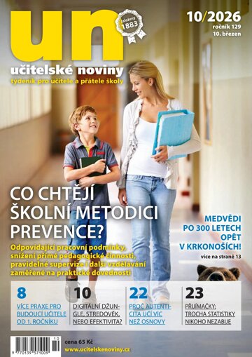 Obálka e-magazínu Učitelské noviny 10/2026