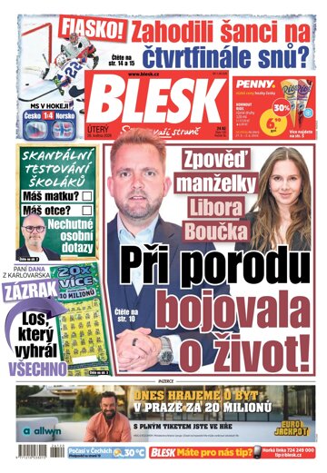 Obálka e-magazínu Blesk 26.5.2026