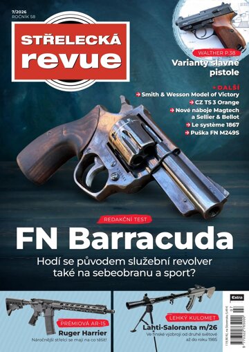 Obálka e-magazínu Střelecká revue 7/2026