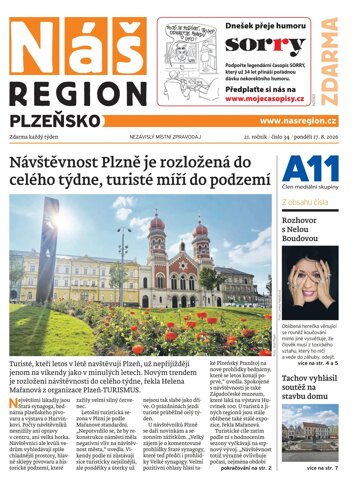 Obálka e-magazínu Náš Region - Plzeňsko 34/2026
