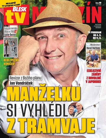 Obálka e-magazínu Blesk Tv magazín - 04.09.2026