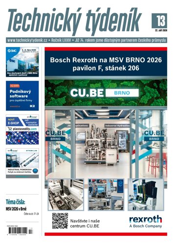 Obálka e-magazínu Technický týdeník 13/2026