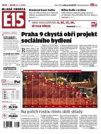 Obálka e-magazínu E15 12.7.2013