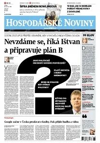 Obálka e-magazínu Hospodářské noviny 138 - 18.7.2013