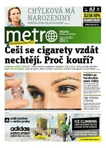 Obálka e-magazínu deník METRO 26.9.2013