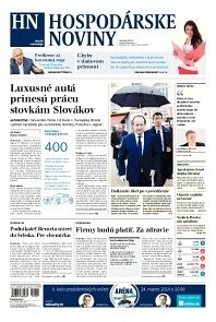 Obálka e-magazínu Hospodárske noviny 24.03.2014