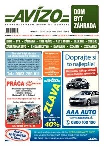 Obálka e-magazínu Avízo 36 (26.3.2014)