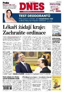 Obálka e-magazínu MF Dnes 28.3.2014