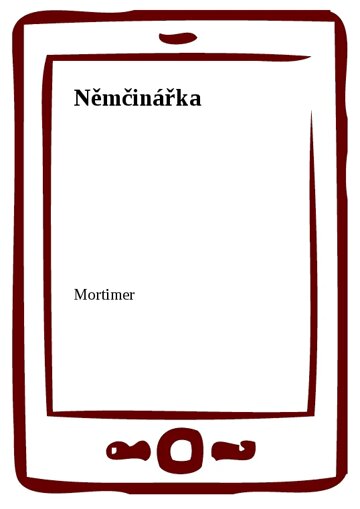 Obálka knihy Němčinářka