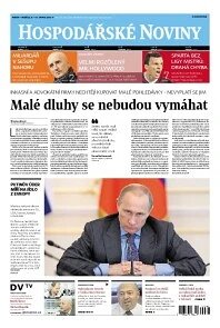 Obálka e-magazínu Hospodářské noviny 154 - 8.8.2014