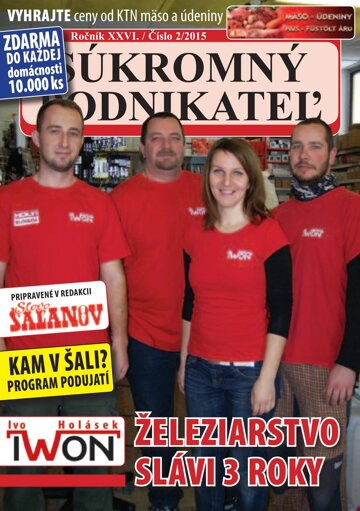 Obálka e-magazínu Súkromný podnikateľ 2/2015