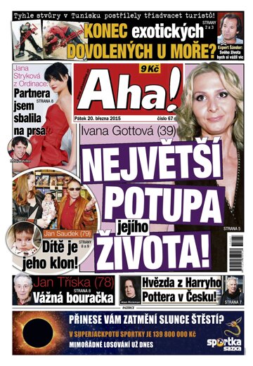Obálka e-magazínu AHA! 20.3.2015