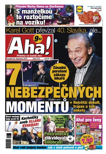 Obálka e-magazínu AHA! 30.11.2015