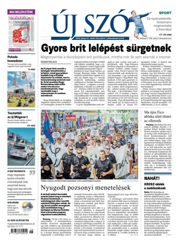 Obálka e-magazínu Új Szó 27.6.2016