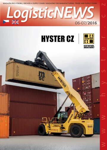 Obálka e-magazínu Logistic News 6-7/2016