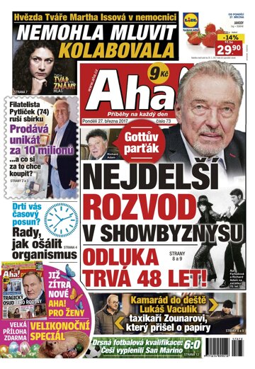 Obálka e-magazínu AHA! 27.3.2017