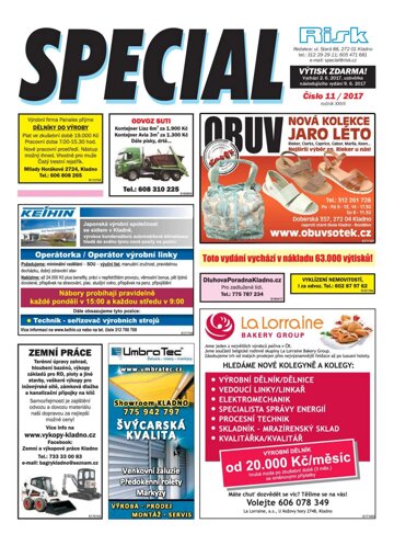 Obálka e-magazínu Special 11/2017
