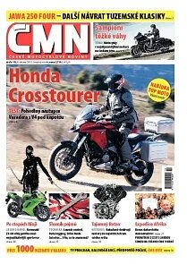 Obálka e-magazínu ČESKÉ MOTOCYKLOVÉ NOVINY 10/2012