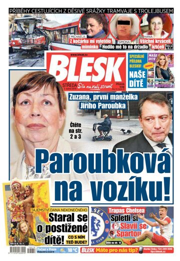 Obálka e-magazínu Blesk 3.4.2019