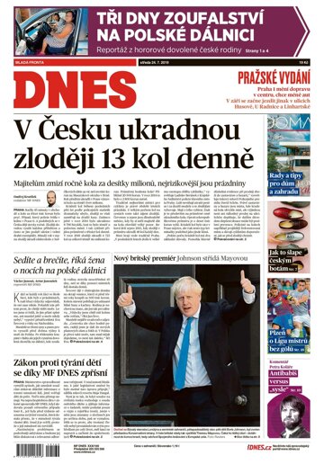 Obálka e-magazínu MF Dnes 24.7.2019