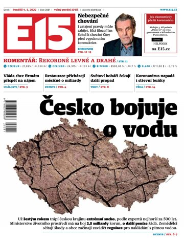 Obálka e-magazínu E15 4.5.2020