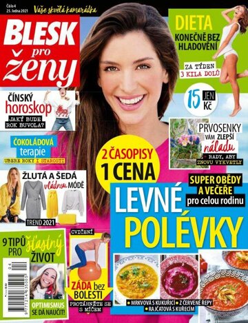 Obálka e-magazínu Blesk pro ženy 4/2021