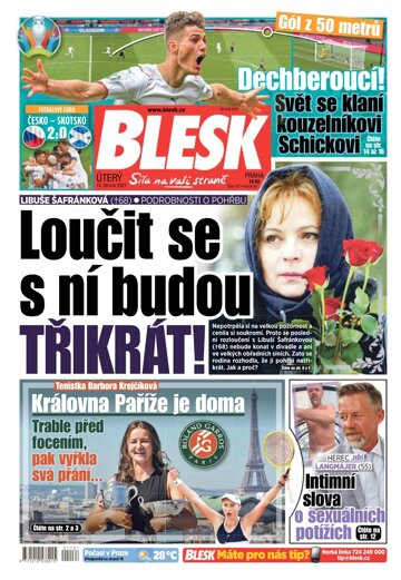 Obálka e-magazínu Blesk 15.6.2021