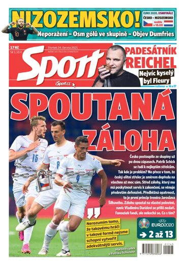 Obálka e-magazínu Sport 24.6.2021