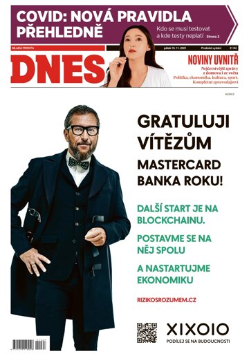 Obálka e-magazínu MF Dnes 19.11.2021