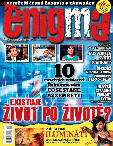 Obálka e-magazínu Enigma 4/16