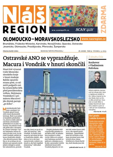 Obálka e-magazínu Náš Region - Olomoucko/Moravskoslezsko 9/2023