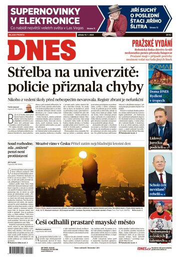 Obálka e-magazínu MF Dnes 10.1.2024