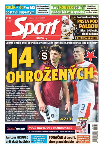 Obálka e-magazínu Sport 4.5.2024