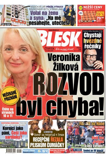Obálka e-magazínu Blesk 15.5.2025