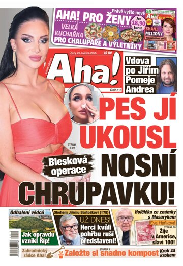 Obálka e-magazínu AHA! 20.5.2025